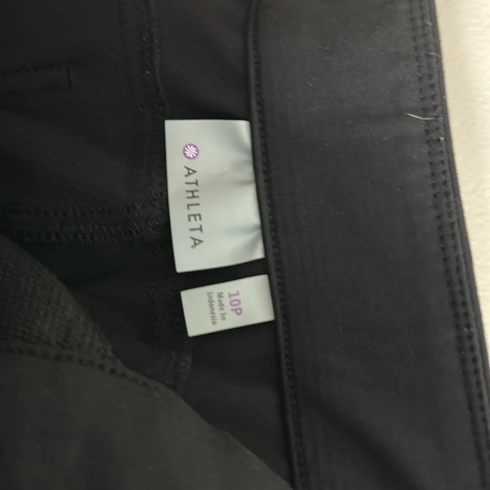 Black stretch cargo pants 10p - Picture 5 of 5